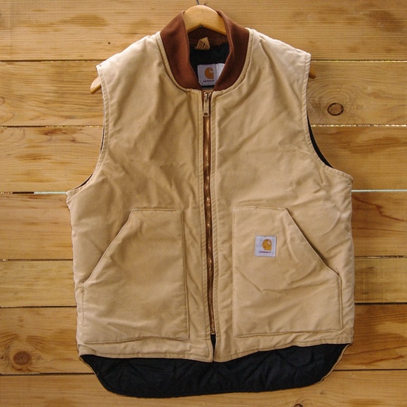 Carhartt Other - Carhartt Arctic Duck Quilted Vest- Made in USA VTG